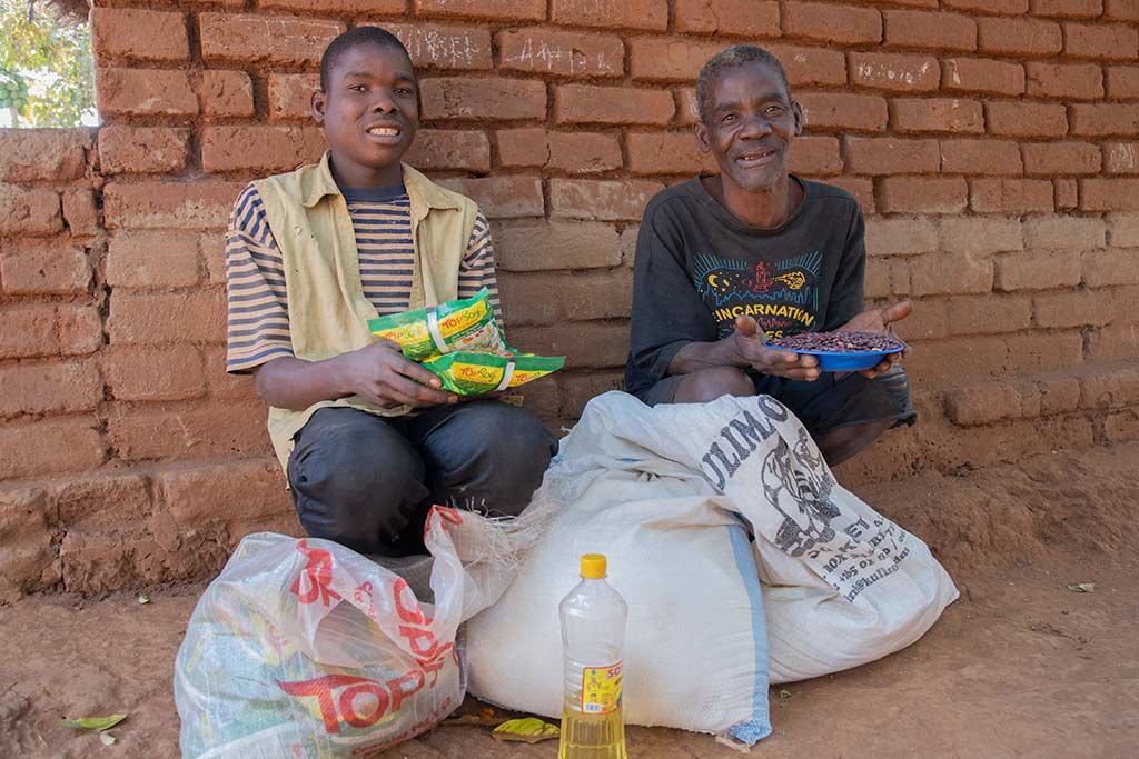 foto beneficiari in Malawi